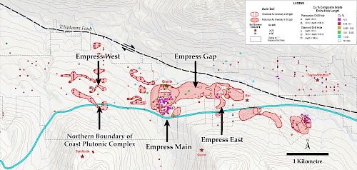 Greater Empress Area: Extensive Historical Au Soil Anomalies